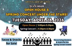 Spring concert under the stars
